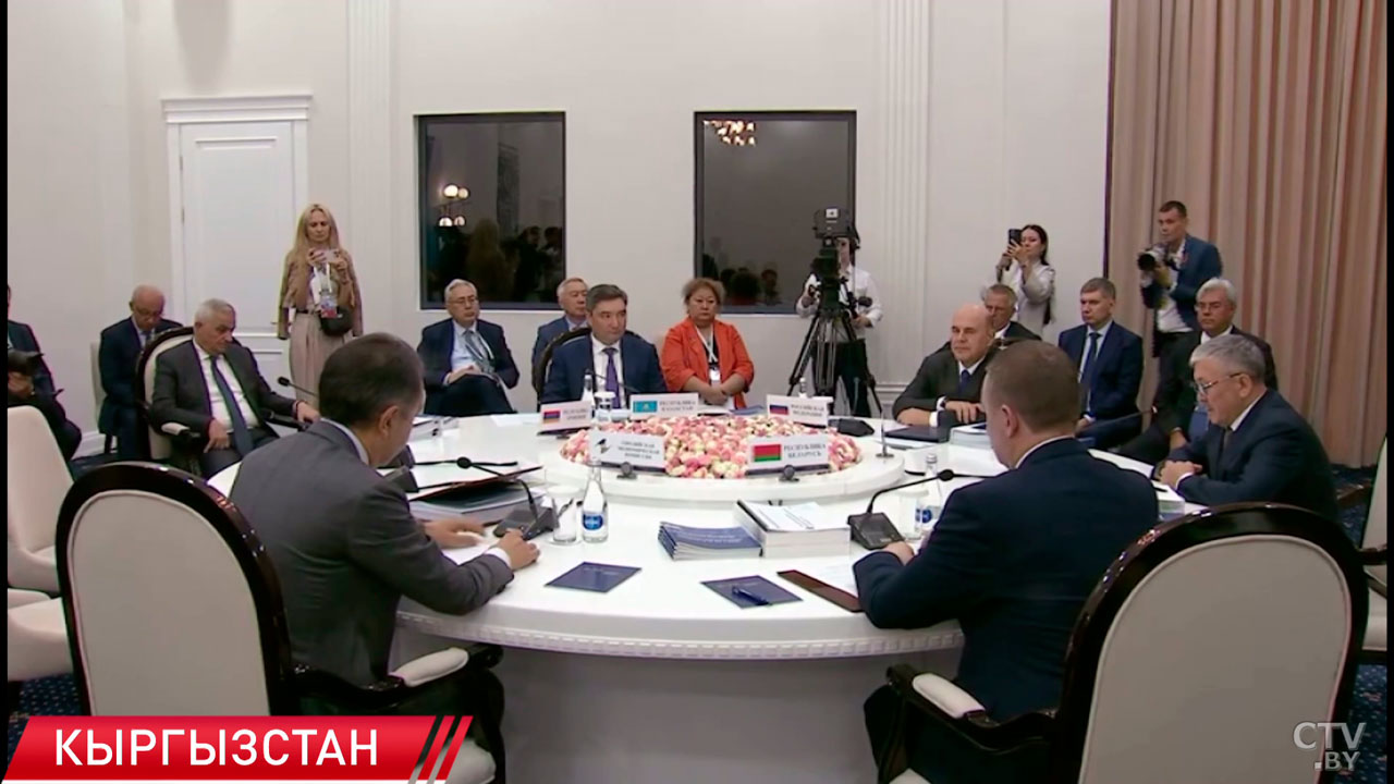 Белорусская делегация принимает участие в заседании Евразийского межправсовета-2