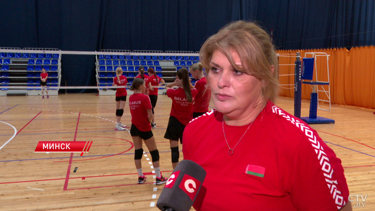 Женская юниорская сборная Беларуси по волейболу проводит учебно-тренировочный сбор-4 Женская юниорская сборная Беларуси по волейболу проводит учебно-тренировочный сбор-4