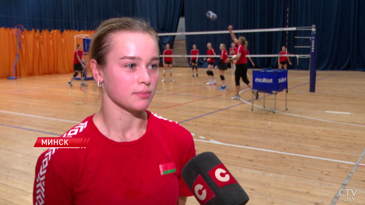Женская юниорская сборная Беларуси по волейболу проводит учебно-тренировочный сбор-6 Женская юниорская сборная Беларуси по волейболу проводит учебно-тренировочный сбор-6