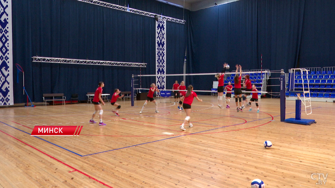 Женская юниорская сборная Беларуси по волейболу проводит учебно-тренировочный сбор-2 Женская юниорская сборная Беларуси по волейболу проводит учебно-тренировочный сбор-2