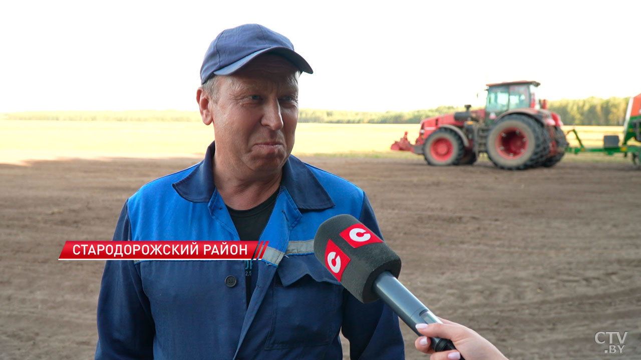 В Минской области продолжается сев озимых культур-4