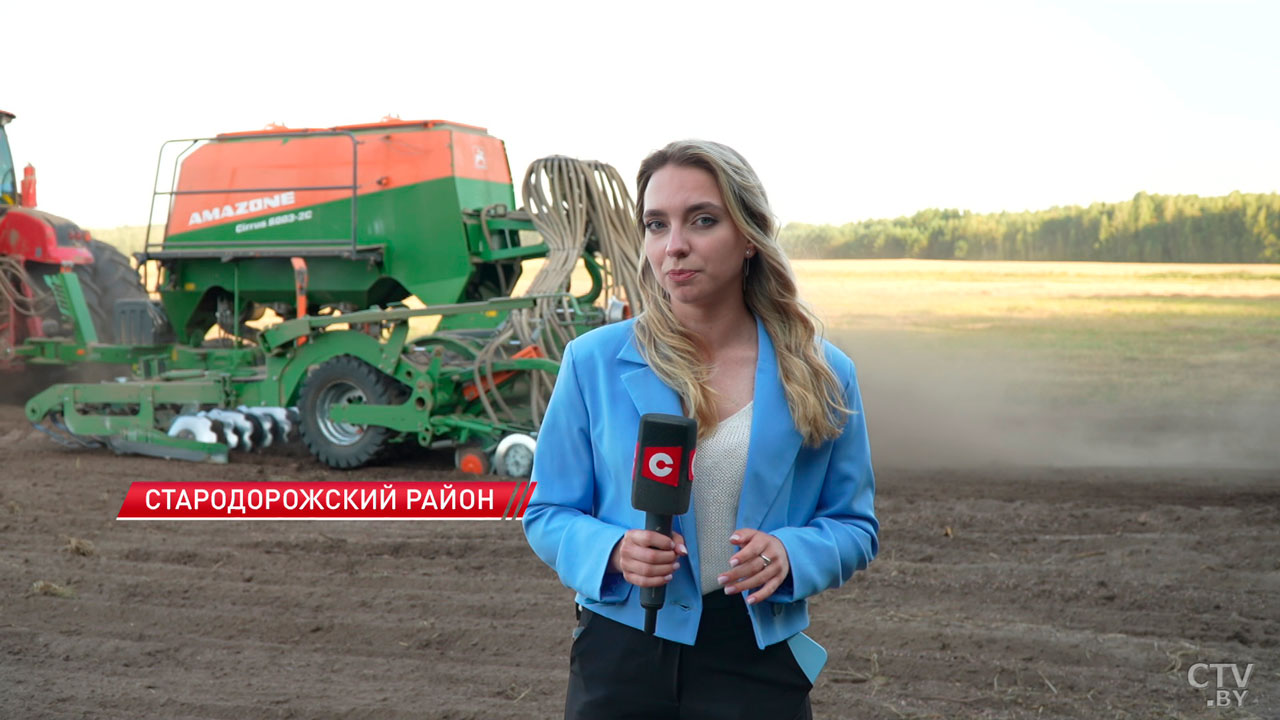 В Минской области продолжается сев озимых культур-8