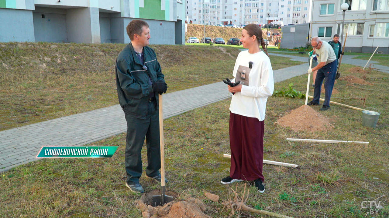 «Берись за дело и действуй» – команда СТВ помогла в благоустройстве территории в Смолевичском районе-2