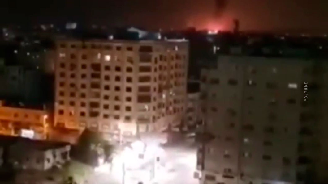 Израиль нанёс мощные удары по сектору Газа Израиль нанёс мощные удары по сектору Газа