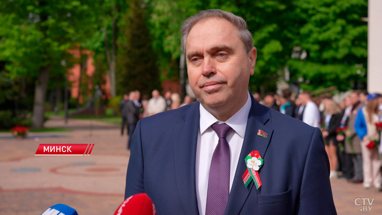 Митинг-реквием в рамках международного форума «Свет Великой Победы» прошёл в БГУ-4
