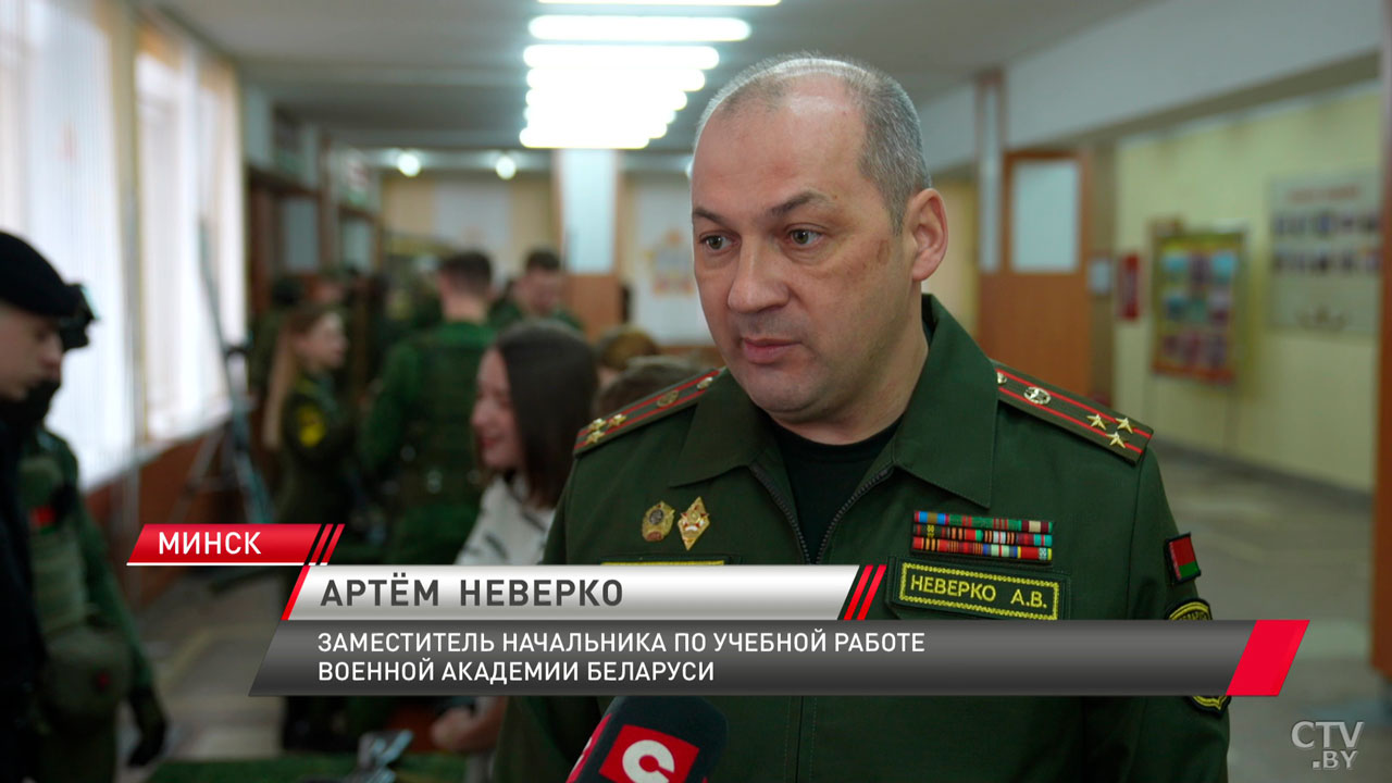 Кузница кадров Вооружённых Сил страны – в Военной академии прошёл день открытых дверей-8 Кузница кадров Вооружённых Сил страны – в Военной академии прошёл день открытых дверей-8