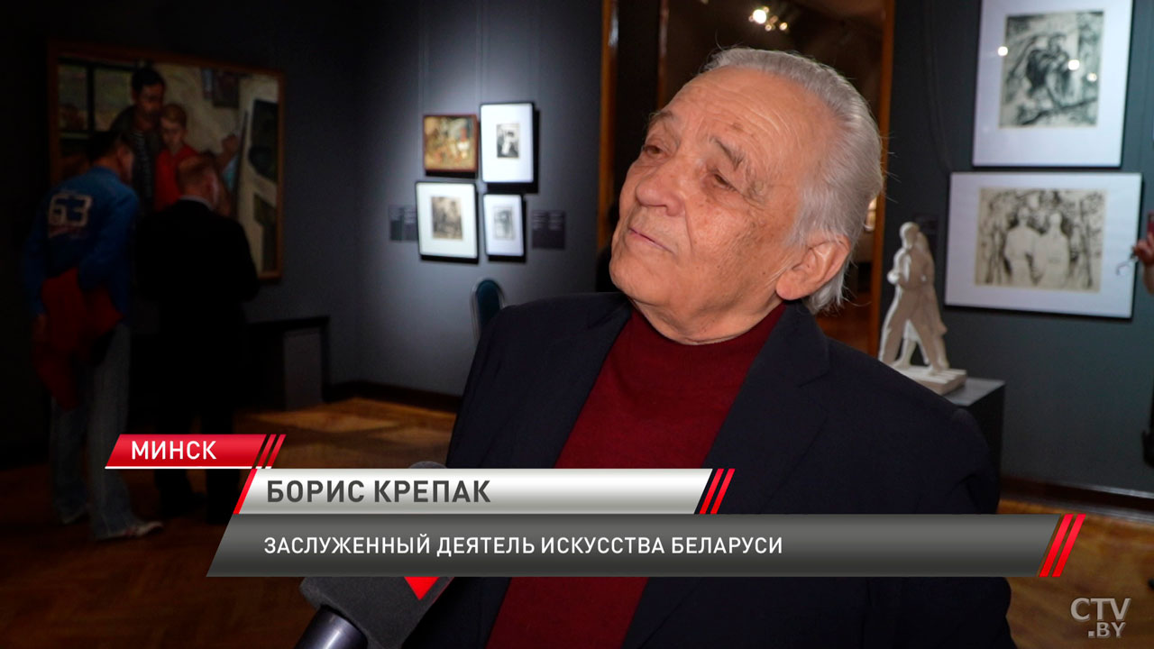 В Национальном музее открылась выставка «Художник на войне. Художник о войне. Художник после войны»-8