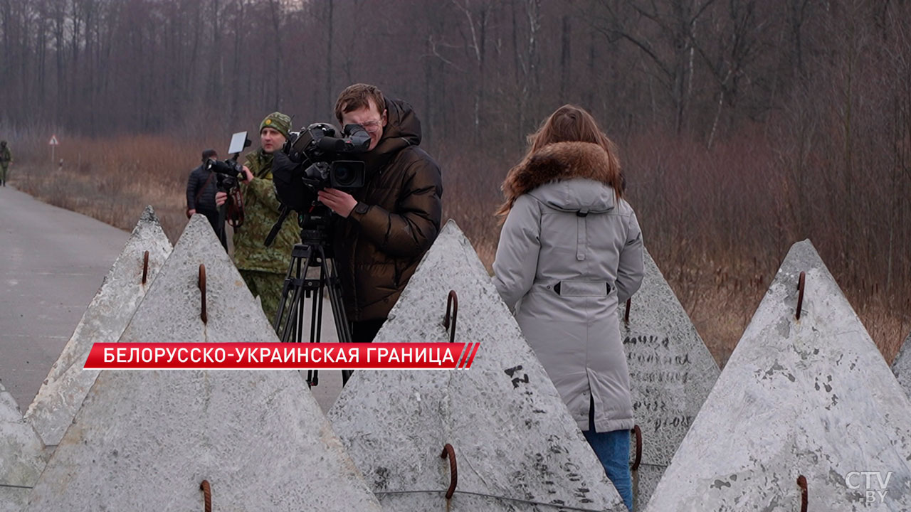 Пресс-тур иностранных СМИ на белорусско-украинскую границу! Что показали журналистам?-14