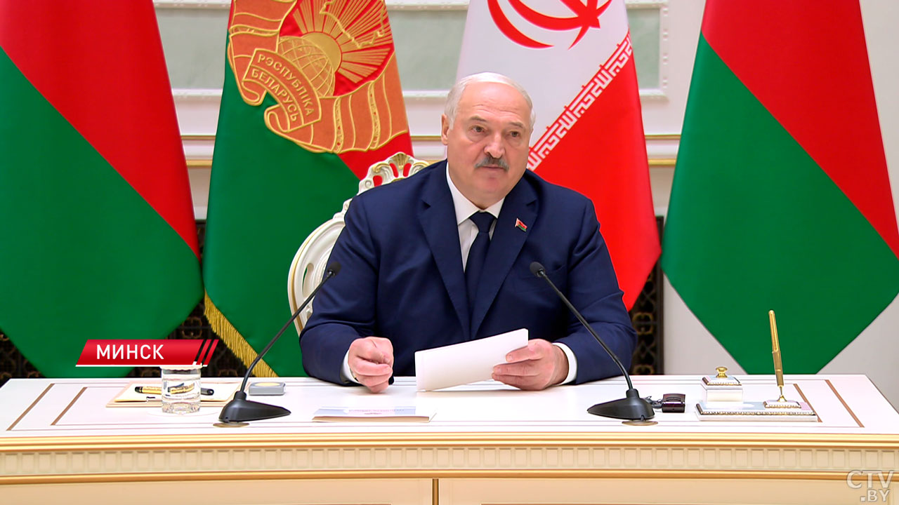 Лукашенко: Беларусь рассматривает Иран в качестве важного политического и экономического партнёра-4 Лукашенко: Беларусь рассматривает Иран в качестве важного политического и экономического партнёра-4
