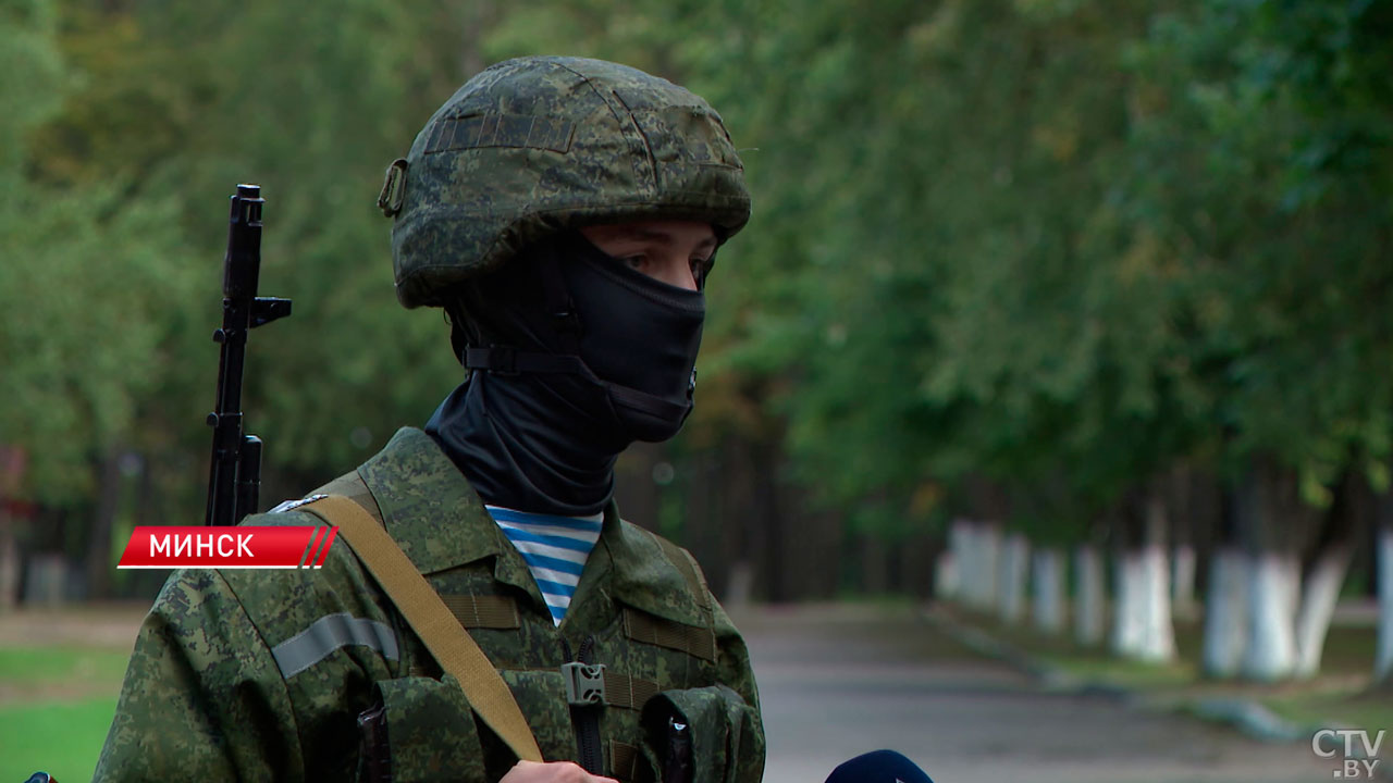 В Военной академии Беларуси продолжаются занятия по начальной военной подготовке-6