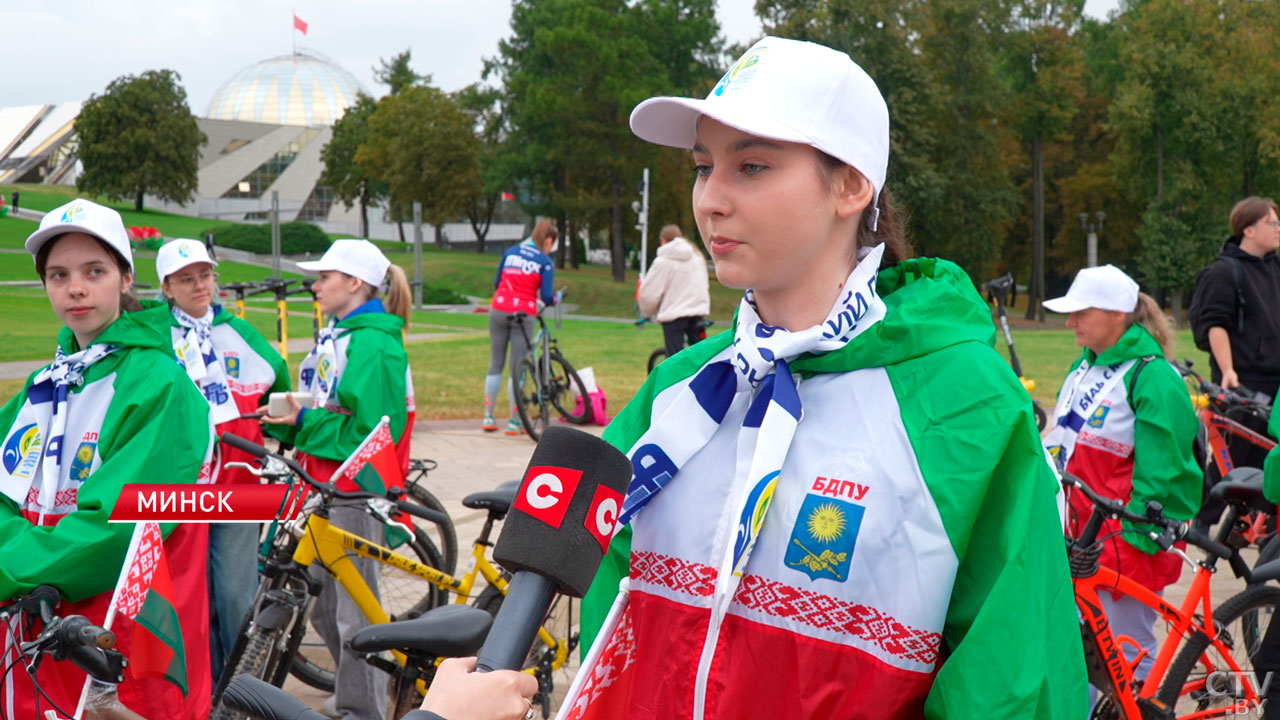 «Дорогами памяти» – велопробег ко Дню народного единства прошёл в Минске в четвёртый раз-4