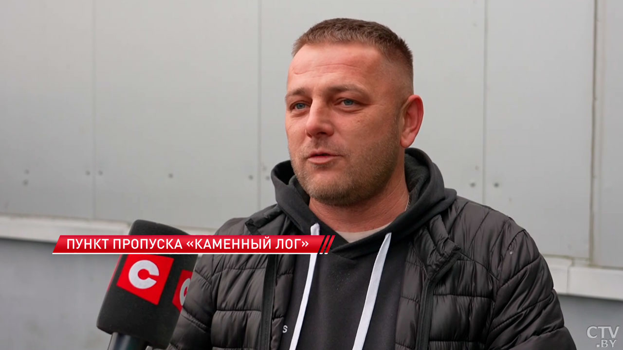 Более тысячи грузовых автомобилей ждут выезда в Литву-4