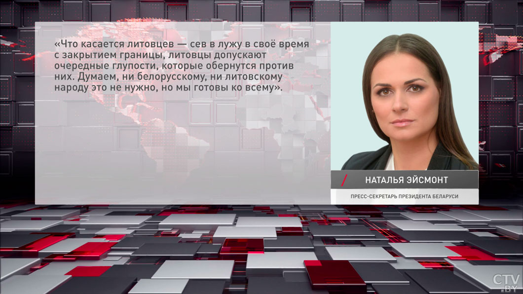 Эйсмонт: Лукашенко проинформирован об инциденте с литовским БПЛА-2