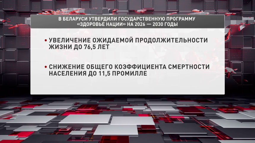 В Беларуси утвердили государственную программу «Здоровье нации» В Беларуси утвердили государственную программу «Здоровье нации»