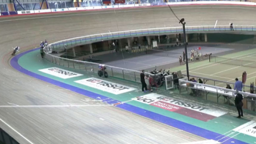 Никита Бабович принёс ещё одну медаль Кубка России по велоспорту на треке