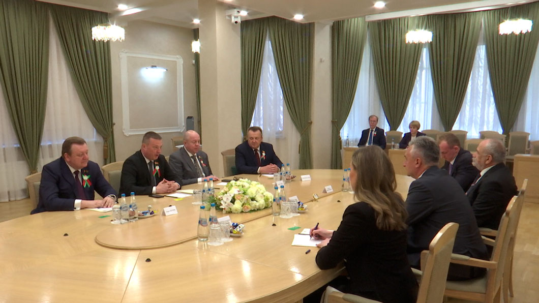 В Совете Республики состоялась встреча с парламентской делегацией Сербии