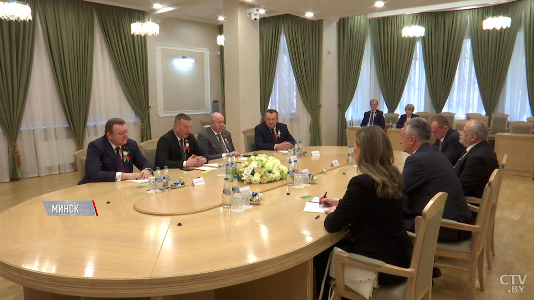 В Совете Республики состоялась встреча с парламентской делегацией Сербии-2