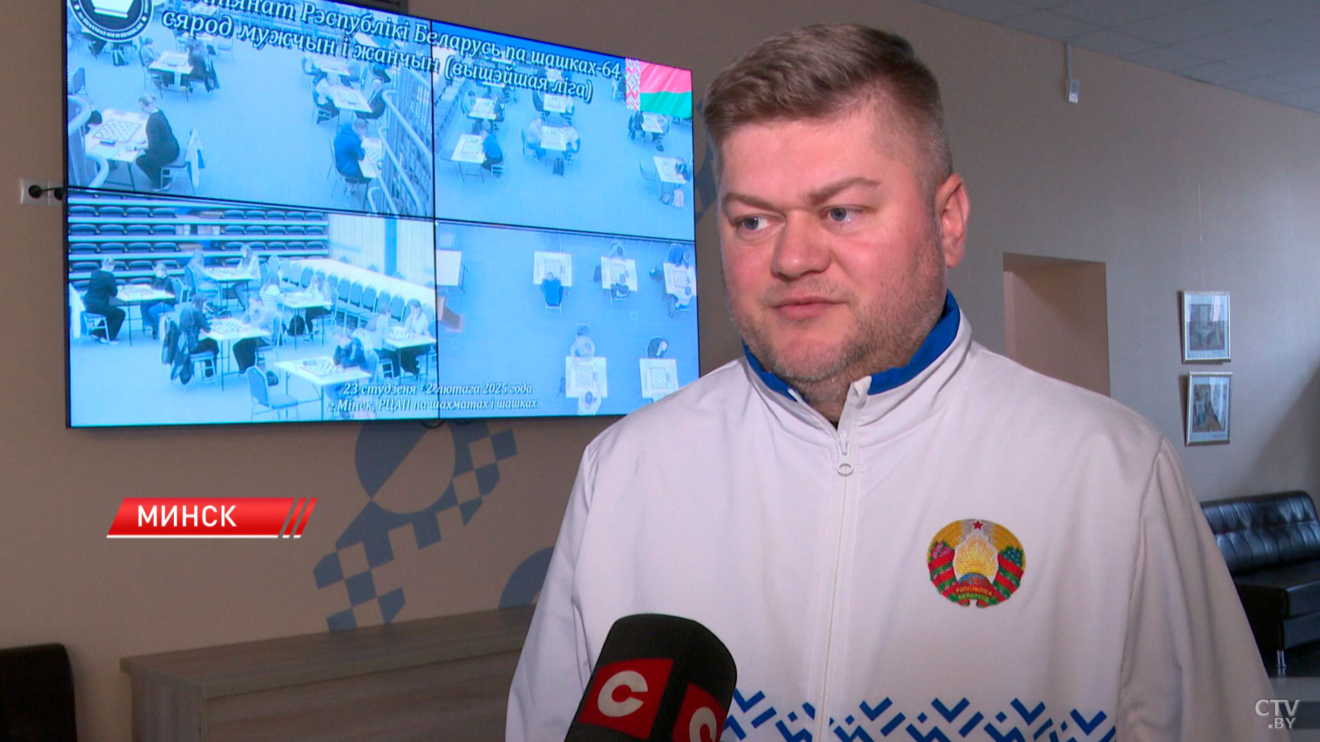 В Минске проходит чемпионат Беларуси по шашкам-4