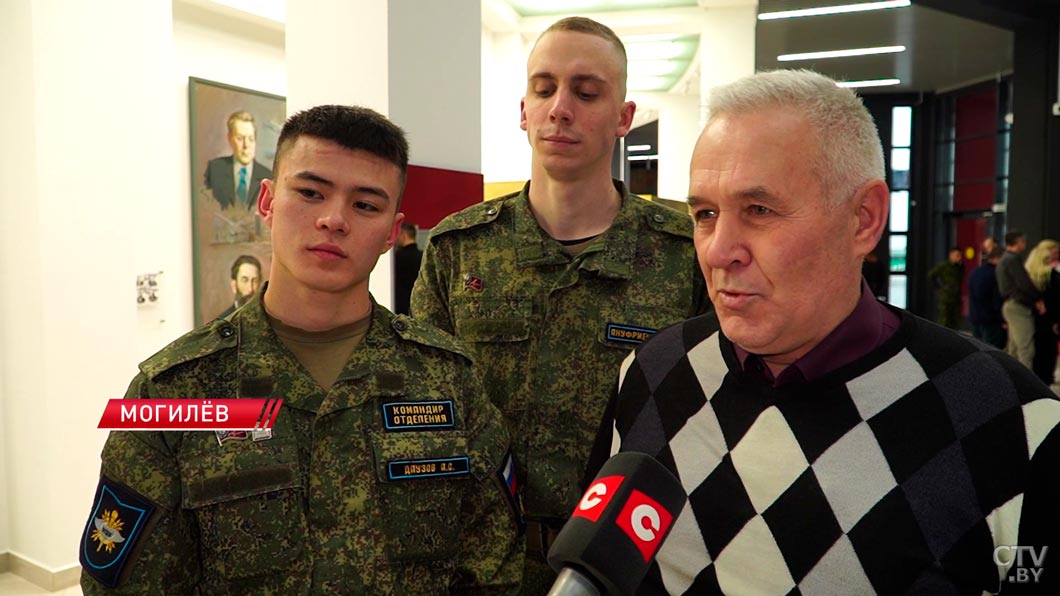 Студенты из Беларуси, России и Армении поучаствовали в военно-патриотическом форуме в Могилёве-6