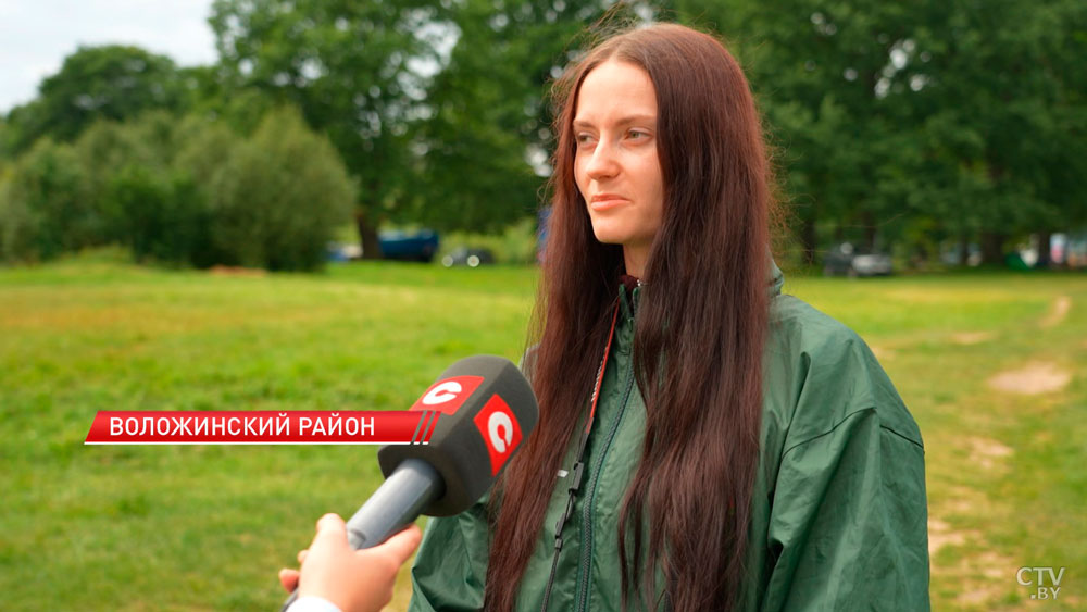 В Воложинском районе завершается молодежный фестиваль «Олимпия»-8