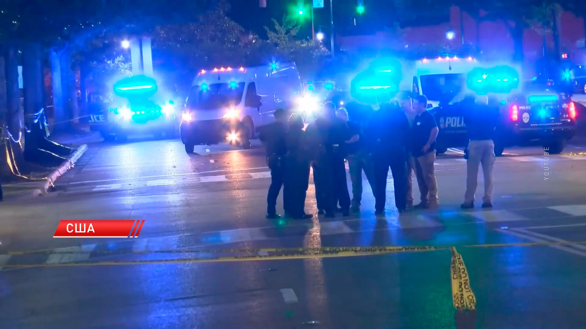 Неизвестные устроили перестрелку в США. Есть погибшие и раненые