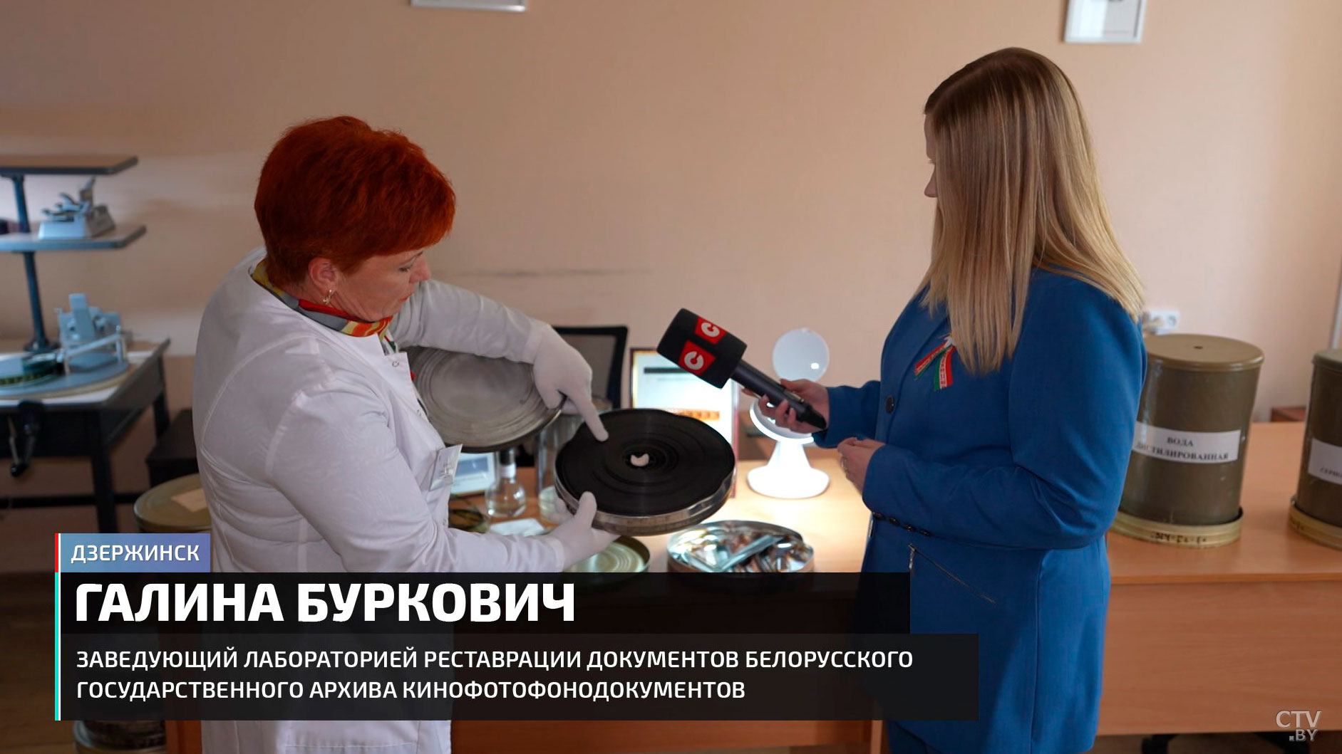 Здесь оживает история. Как реставрируют хронику военных лет? Побывали в уникальном запаснике кинофотодокументов-12
