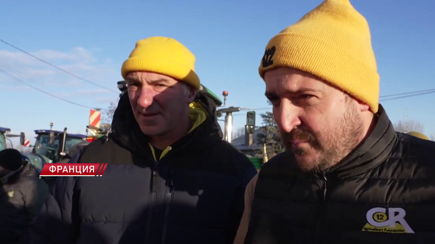 Во Франции фермеры вышли на массовые акции протеста-2