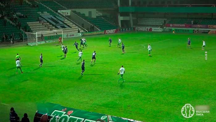 Форвард «Гомеля» Денис Лаптев стал лучшим игроком 26-го тура ЧБ по футболу