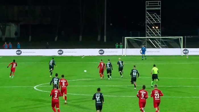 16 взятий ворот – завершился 27 тур чемпионата Беларуси по футболу