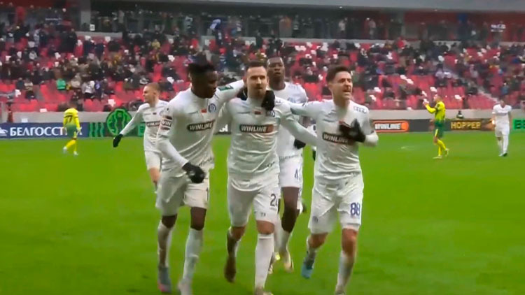 Состоялись первые полуфинальные поединки футбольного Кубка Беларуси