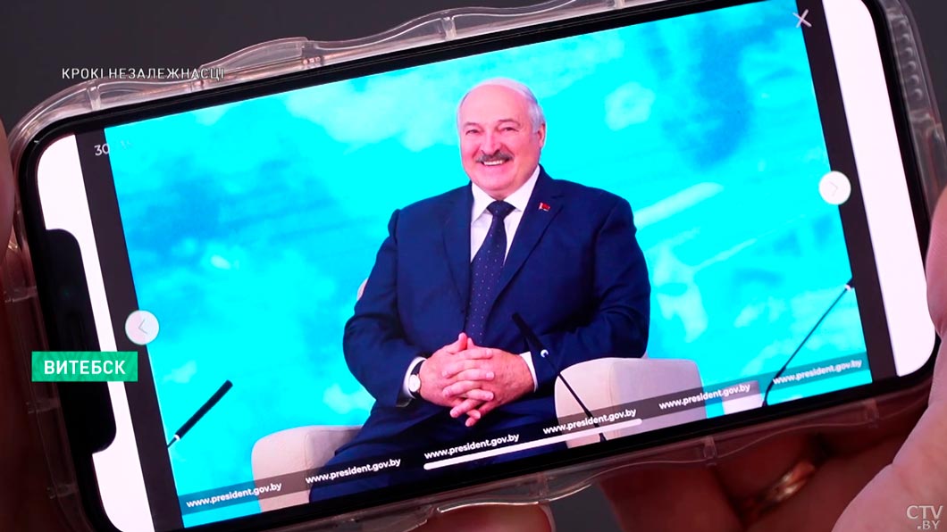 Лукашенко добрый и открытый, притягивает к себе позитивных людей – студентка про Президента-8