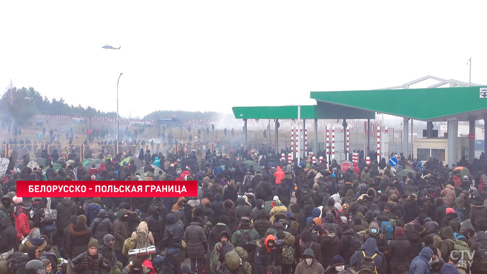 «Ночь под открытым небом – это угроза для жизни». Посмотрите, как и кто помогает в Беларуси беженцам на границе-1