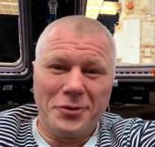 Олег Новицкий поздравил Минск с МКС: пусть он всегда будет таким же ярким, красивым, как наша голубая планета