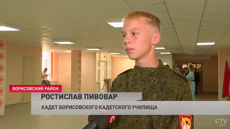 Хренин на открытии кадетского училища: наши враги бьют по самому святому – по нашим детям-13
