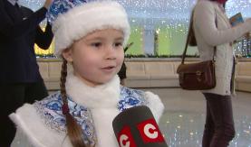 «Всё круто! Я здесь в первый раз». Маленькие белорусы поделились эмоциями от новогоднего праздника с участием Президента