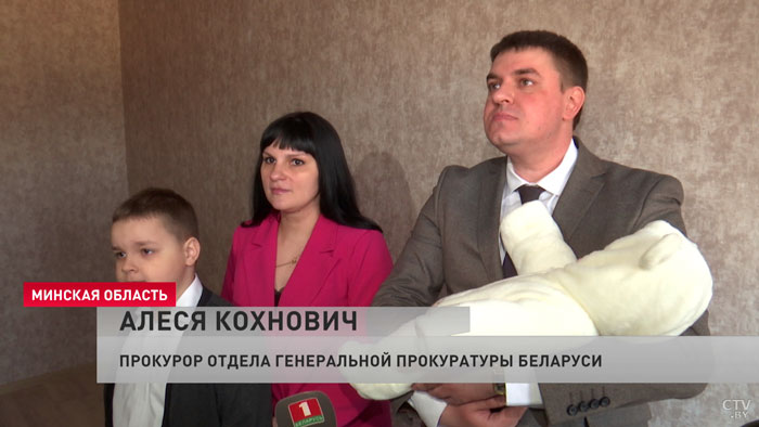 В Сенице открыли дом для прокурорских работников. На строительство ушёл всего лишь год-7