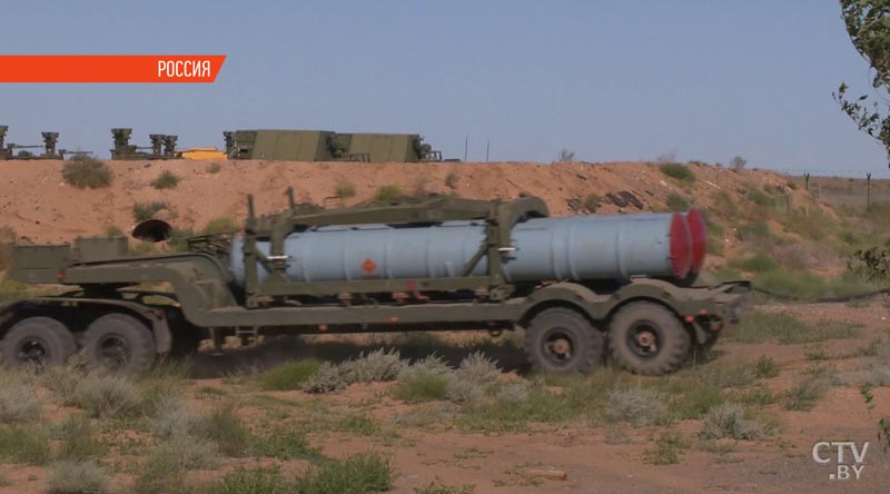 Белорусские зенитчики успешно поразили все мишени во время учений на полигоне Ашулук-1