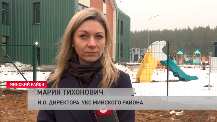 Два новых детсада строятся в Боровлянах-4