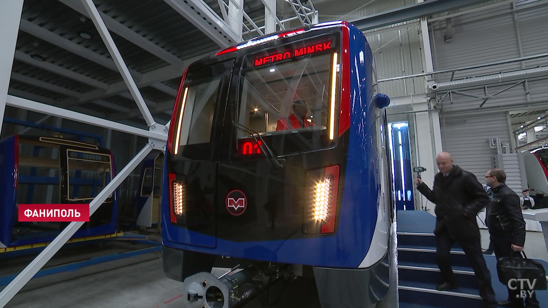 Как выглядит новый поезд для минского метро. Репортаж с презентации Stadler-1