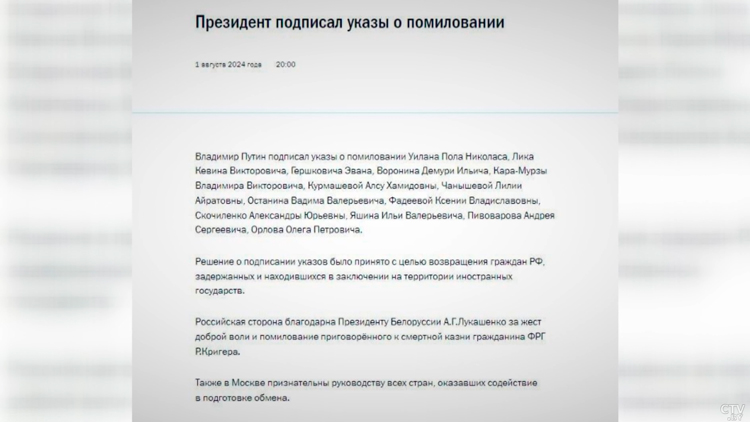 Решение Лукашенко взорвало СМИ! О чём говорит обмен заключёнными между Россией и Западом?-31