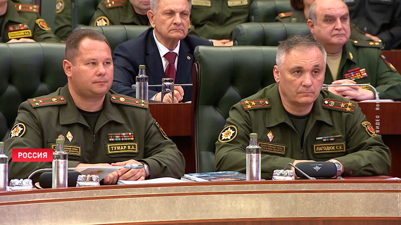 Минобороны Беларуси и России подписали план сотрудничества на следующий год