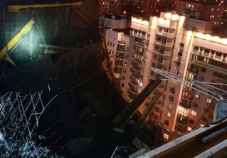 В новостройке на Дзержинского обрушилась плита перекрытия