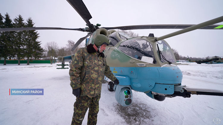 Посмотрели на новинку авиапарка белорусской армии – разбираемся, как устроен вертолёт Ми-35М-10