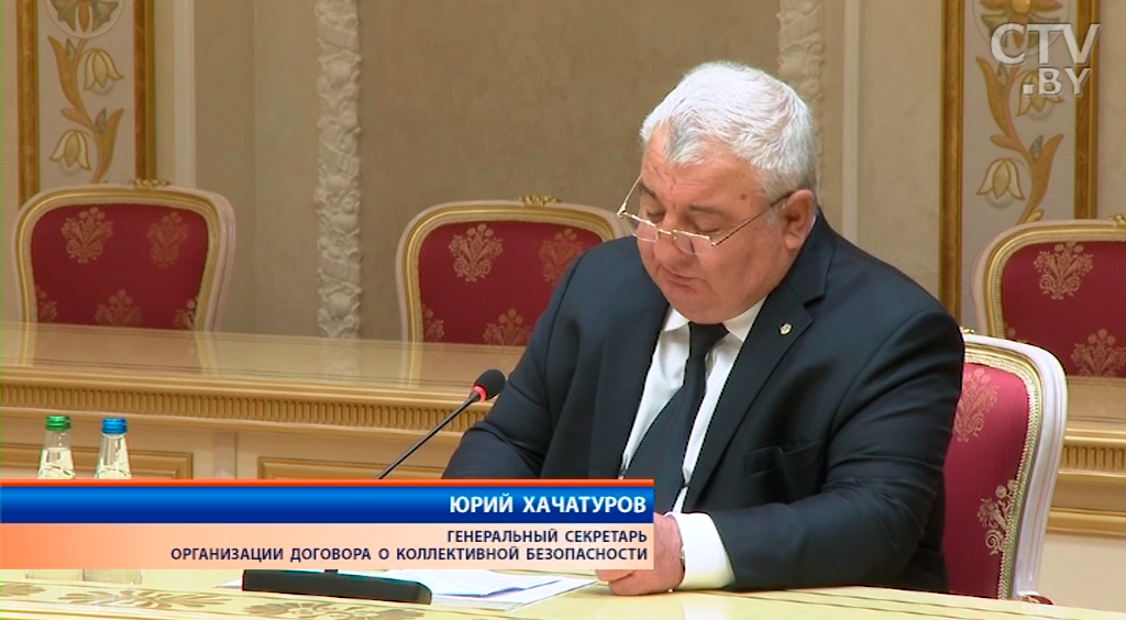 Александр Лукашенко: Приоритетом председательства Беларуси в ОДКБ определено качественное усиление влияния организации на международной арене-7