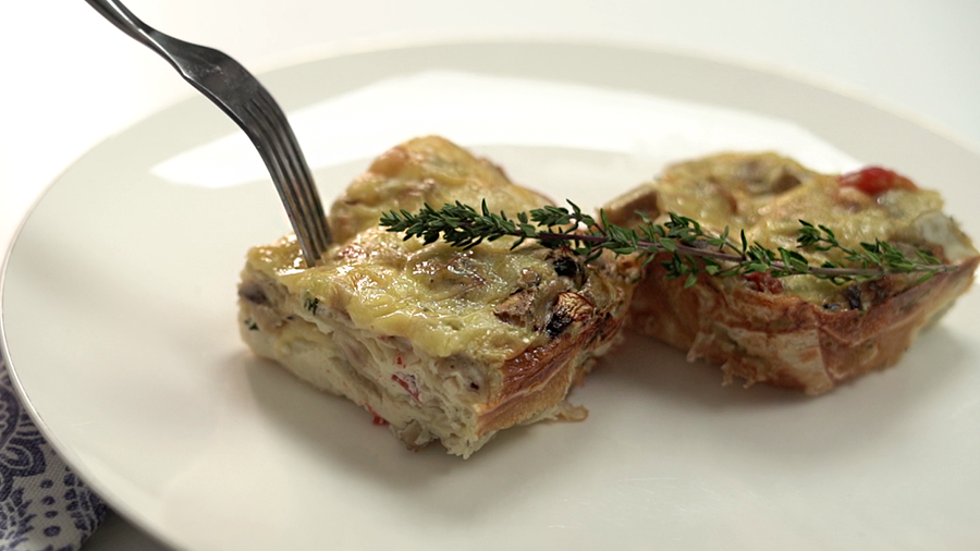 Готовим необычный омлет в духовке. Кулинар поделилась вкусным рецептом