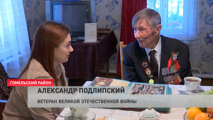 Он прошёл Великую Отечественную и войну в Японии. Ветерану из Гомельской области исполнилось 100 лет-4
