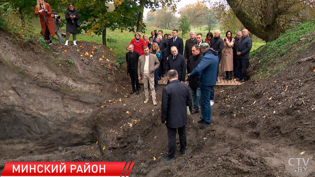 Премьер-министр Беларуси посетил археологический комплекс на Менке, где планируют открывать музей-2