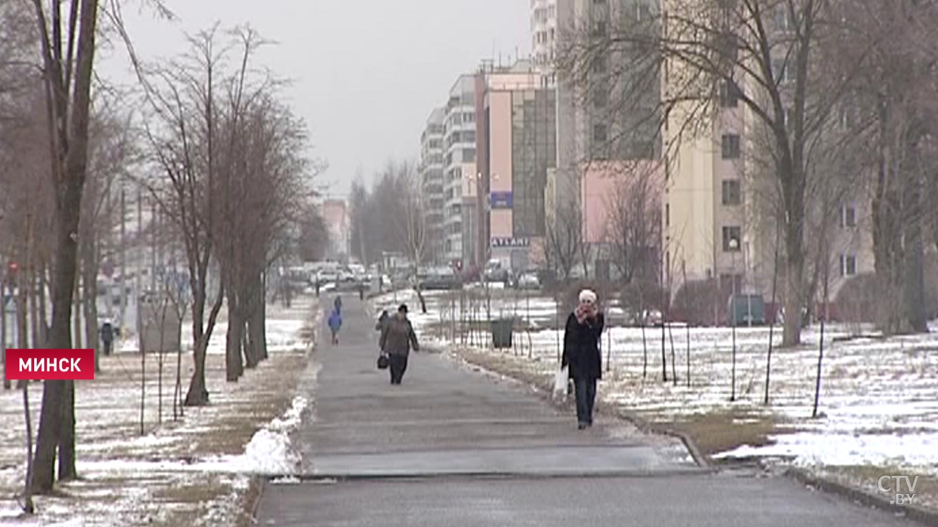 Ветер до 22 м/с и мокрый снег. Оранжевый уровень опасности объявлен в Беларуси-4