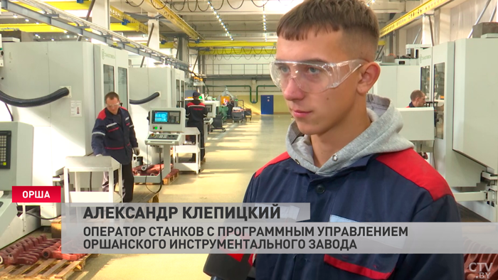 «Открывают новые участки». Головченко рассказал, что изменилось на оршанских предприятиях за 8 месяцев-7