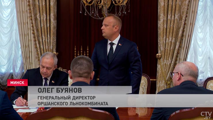 «Из короткого волокна порох вы сделаете». Что Лукашенко сказал новому гендиректору Оршанского льнокомбината?-7